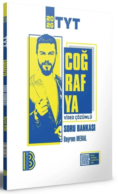 2026 YKS TYT Coğrafya Soru Bankası Çözümlü Bayram Meral Benim Hocam Yayınları Fotokopinci -