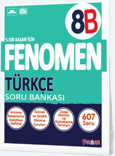 8. Sınıf LGS Türkçe Fenomen Soru Bankası Fenomen Kitap