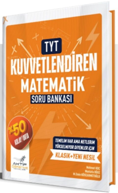 TYT Matematik Kuvvetlendiren Soru Bankası Aktif Öğrenme Yayınları Fotokopinci -