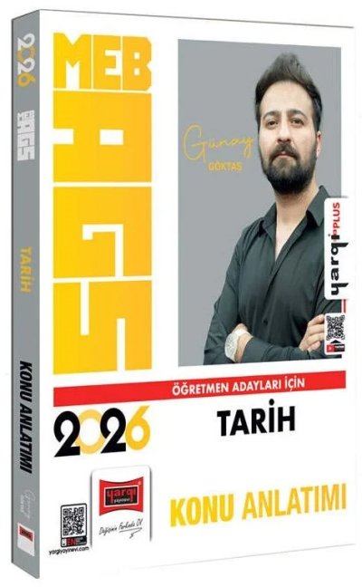 2026 MEB-AGS Öğretmen Adayları İçin Tarih Konu Anlatımı (Günay Göktaş) Yargı Yayınları