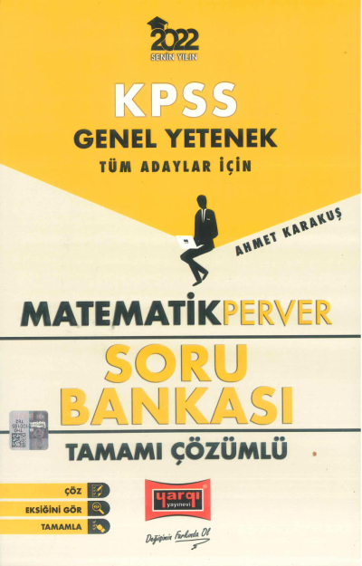 MATEMATİK PERVER TAMAMI ÇÖZÜMLÜ SORU BANKASI Fotokopinci -