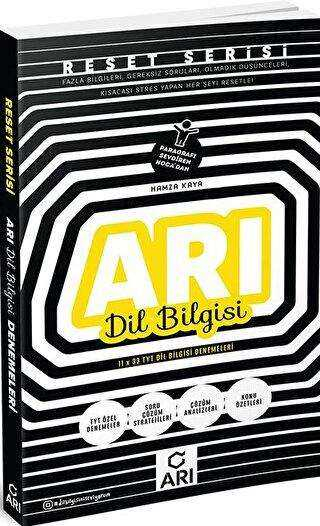 TYT Reset Serisi Dil Bilgisi Denemeleri Arı Yayıncılık Fotokopinci -