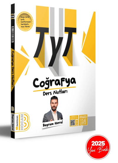 2025 TYT Coğrafya Ders Notları Benim Hocam Yayınları Fotokopinci -