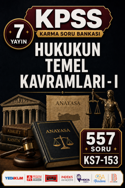 Hukukun Temel Kavramları - I 7 Yayın 557 Soru Fotokopinci -