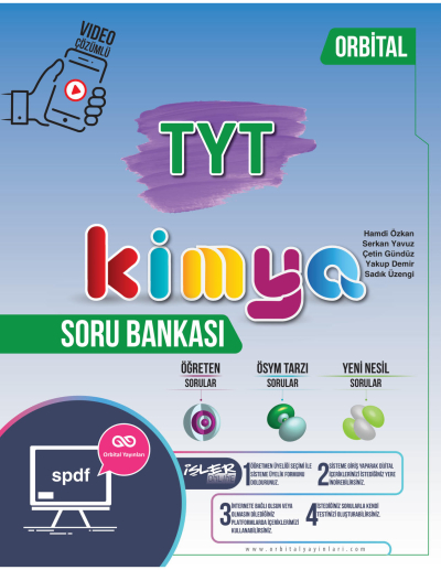 TYT Kimya Soru Bankası Orbital Fotokopinci -