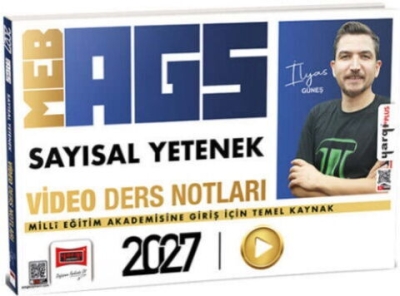 MEB-AGS Sayısal Yetenek Video Ders Notları Yargı Yayınevi Fotokopinci -