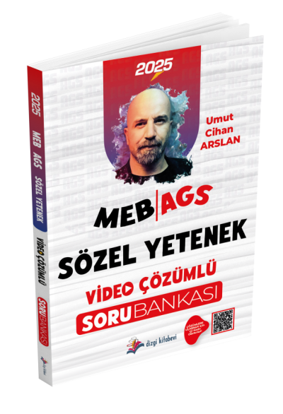 2025 MEB AGS Sözel Yetenek Tamamı Video Çözümlü Soru Bankası Dizgi Kitap Fotokopinci -