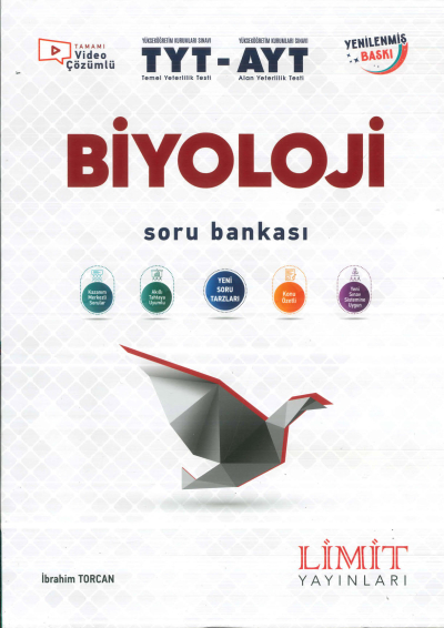 TYT AYT Biyoloji Soru Bankası Limit Yayınları