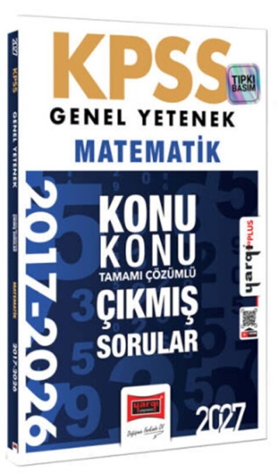 KPSS Genel Yetenek Matematik Konu Konu Tamamı Çözümlü 10 Yıl Çıkmış Sorular Yargı Yayınları Fotokopinci -