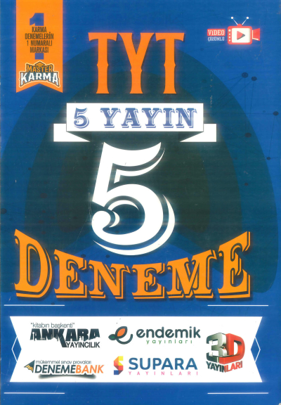 TYT MASTER KARMA 5 DENEME Fotokopinci -