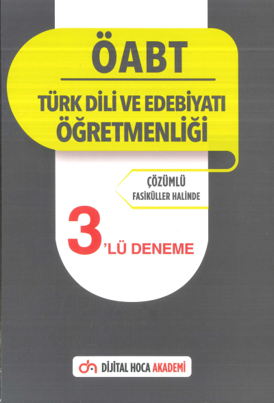 3'LÜ DENEME ÇÖZÜMLÜ