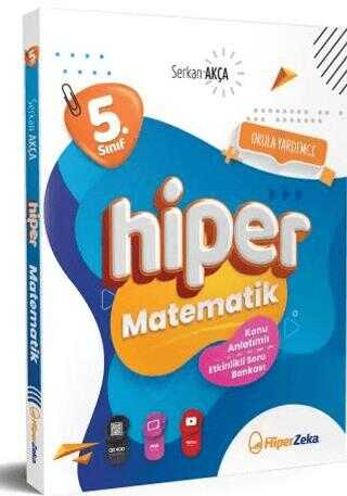 Hiper Zeka Yayınları 5. Sınıf Hiper Matematik Konu Anlatımlı - Etkinlikli Soru Bankası Fotokopinci -