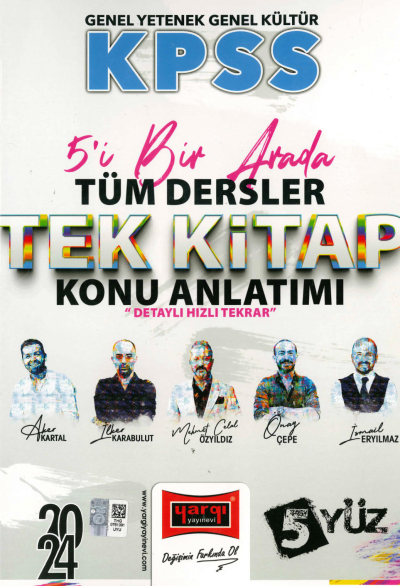 5'İ 1 ARADA TÜM DERSLER TEK KİTAP KONU ANLATIMI DETAYLI HIZLI TEKRAR (5YÜZ SERİSİ) Fotokopinci -