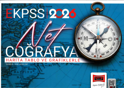 2026 EKPSS Harita Tablo ve Grafiklerle Net Coğrafya Yargı Yayınları (Renkli Almanız Önerili) Fotokopinci -