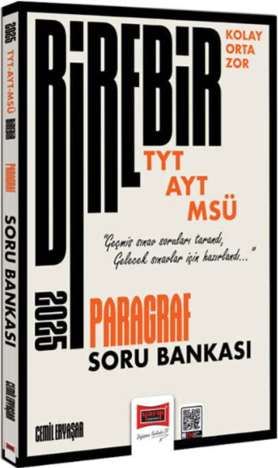 TYT AYT MSÜ Paragraf Kolay Orta Zor Soru Bankası Yargı Yayınları Fotokopinci -