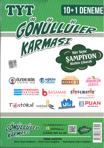 TYT Zümrüt Serisi 10+1 Deneme Fotokopinci -