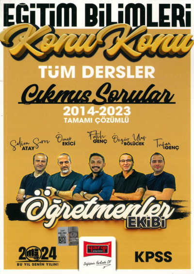 KONU KONU ÇIKMIŞ SORULAR 2014-2023 TAMAMI ÇÖZÜMLÜ ÖĞRETMENLER EKİBİ Fotokopinci -
