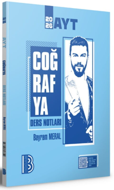 2026 AYT Coğrafya Ders Notları Benim Hocam Yayınları Fotokopinci -