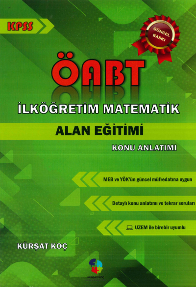 ÖABT İlköğretim Matematik Alan Eğitimi Konu Anlatımı Fotokopinci -