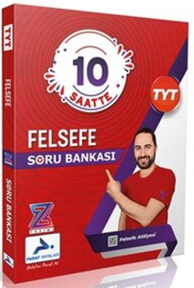 Z Takım 10 Saatte TYT Felsefe Video Soru Bankası PRF Paraf Yayınları Fotokopinci -