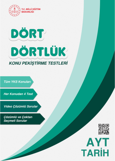 Dört Dörtlük Konu Pekiştirme Testleri AYT Tarih