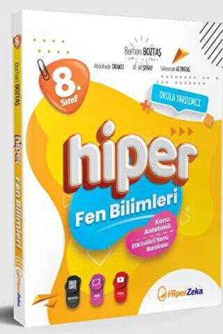8. Sınıf Hiper Fen Bilimleri Konu Anlatımlı & Etkinlikli Soru Bankası Hiper Zeka Yayınları