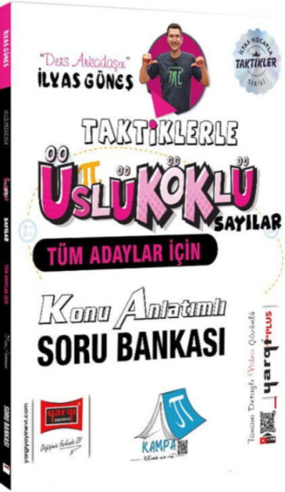 Tüm Adaylar İçin Taktiklerle Üslü Köklü Sayılar Konu Anlatımlı Soru Bankası Yargı Yayınları Fotokopinci -