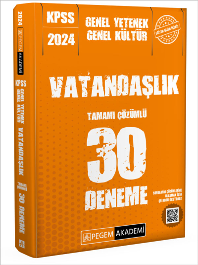 2024 KPSS Vatandaşlık 30 Deneme
