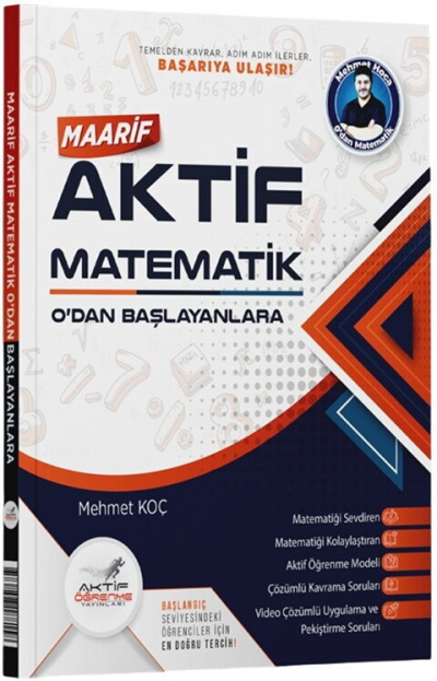 TYT Maarif Aktif Matematik 0 dan Başlayanlara Aktif Öğrenme Fotokopinci -