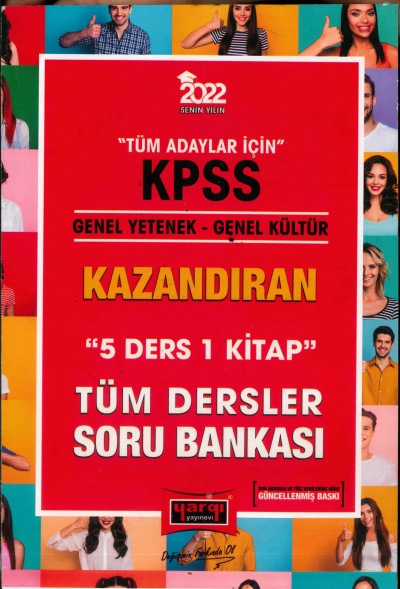 KAZANDIRAN SERİSİ TEK KİTAP GKGY SORU BANKASI 5 DERS 1 KİTAP Fotokopinci -