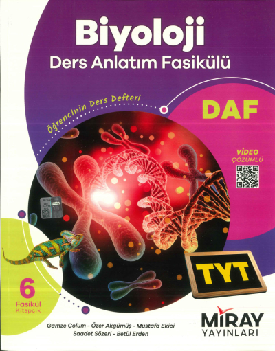 TYT Biyoloji Ders Anlatım Fasikülleri Miray Yayınları Fotokopinci -