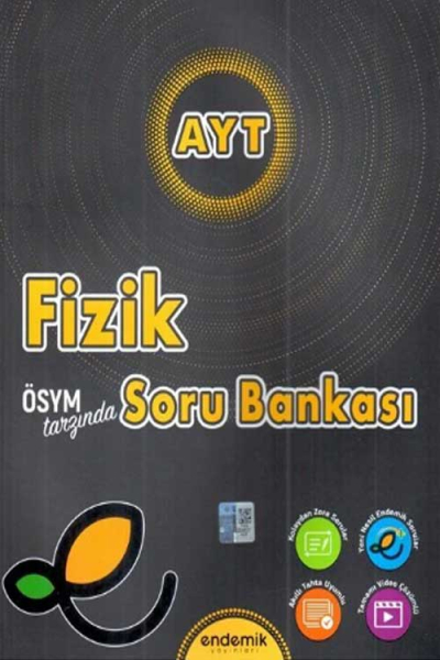 AYT Fizik Soru Bankası Endemik Yayınları Fotokopinci -