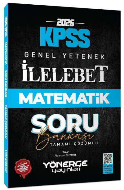 2026 KPSS Matematik İlelebet Soru Bankası Çözümlü Alparslan Doymuş Yönerge Yayınları Fotokopinci -