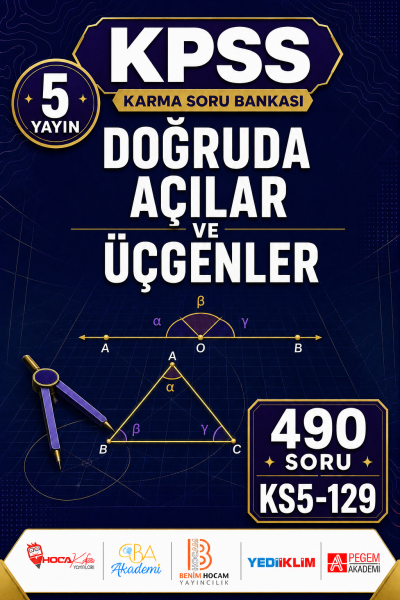Doğruda Açılar ve Üçgenler 5 Yayın 490 Soru Fotokopinci -