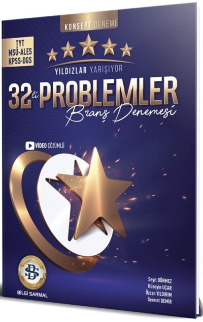 Problemler 32 li Branş Denemesi Yıldızlar Yarışıyor Bilgi Sarmal Fotokopinci -