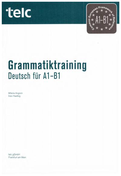 Grammatiktraining Deutsch für A1-B1 Fotokopinci -