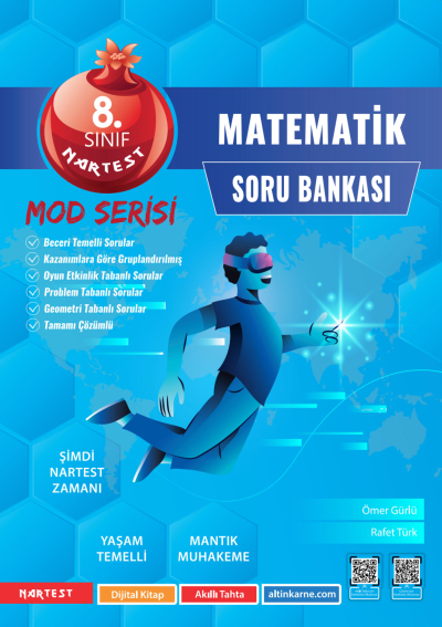 8. Sınıf Mod Matematik Soru Bankası Nartest Yayınları