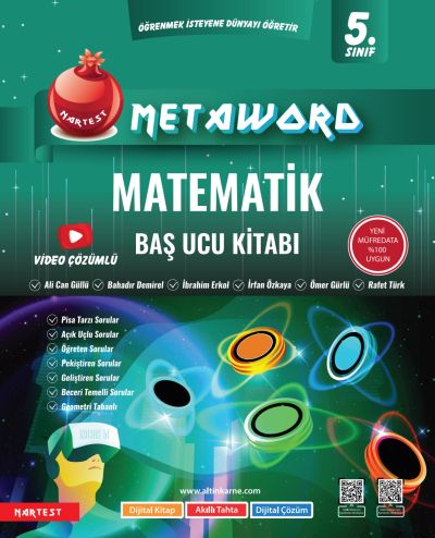 5. Sınıf Matematik Metaword Baş Ucu Kitabı Nartest