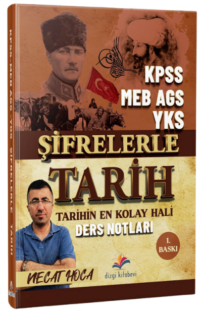 KPSS MEB-AGS YKS TYT AYT Şifrelerle Tarih Ders Notları Dizgi Kitap Fotokopinci -