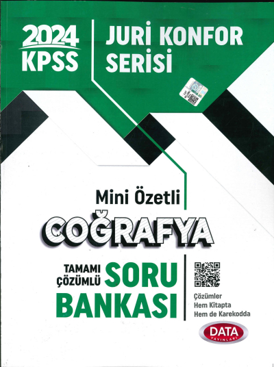 MİNİ ÖZETLİ COĞRAFYA SORU BANKASI TAMAMI ÇÖZÜMLÜ JURİ KONFOR SERİSİ Fotokopinci -