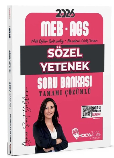 2026 MEB AGS Sözel Yetenek Soru Bankası Hoca Kafası
