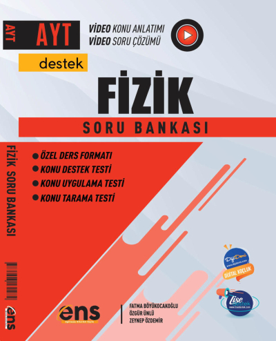 AYT Fizik Destek Soru Bankası ENS Fotokopinci -