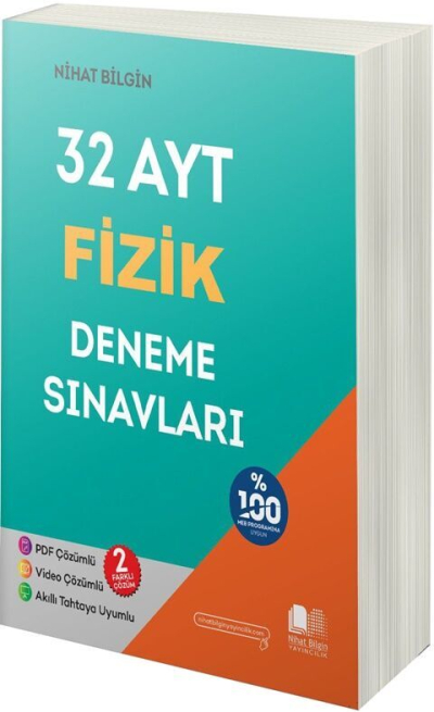 AYT Fizik 32 Deneme Sınavları Nihat Bilgin Yayınları Fotokopinci -