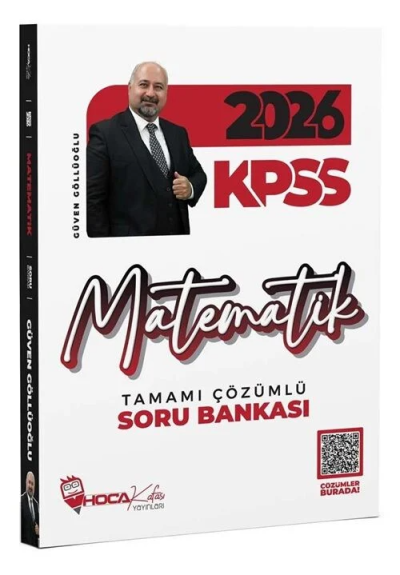 2026 KPSS Matematik Soru Bankası Çözümlü Hoca Kafası Yayınları Fotokopinci -