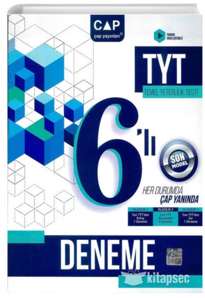 TYT 6 lı Deneme Video Çözümlü Fotokopinci -