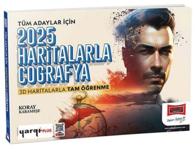 2025 KPSS Haritalarla Coğrafya Yargı Yayınları Fotokopinci -