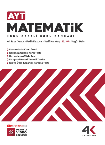 AYT Matematik Konu Özetli Soru Bankası Fotokopinci -