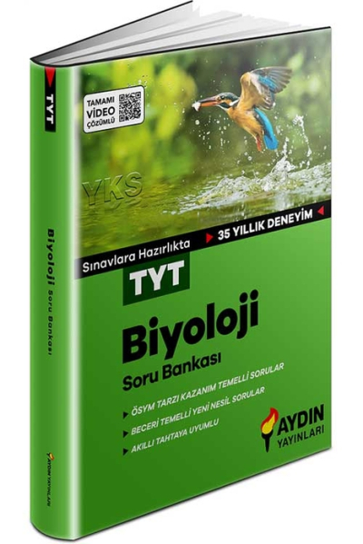 TYT Biyoloji Soru Bankası Aydın Yayınları Fotokopinci -