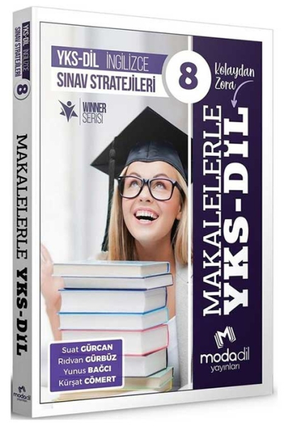 YKS DİL İngilizce Sınav Stratejileri 8 Makalelerle YKS DİL Modadil Yayınları Fotokopinci -