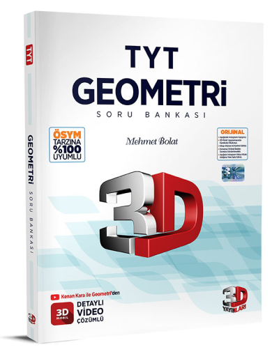 3D Yayınları Tyt Geometri Soru Bankası Fotokopinci -